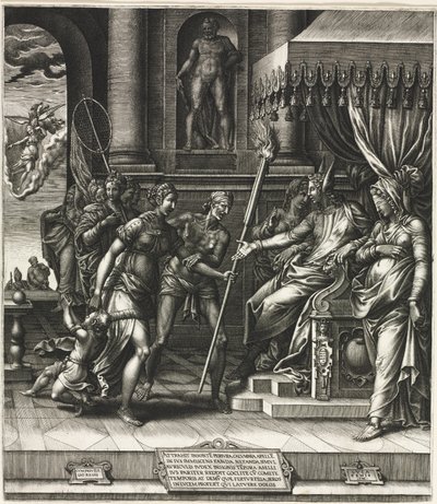 La Calunnia di Apelle da Giorgio Ghisi