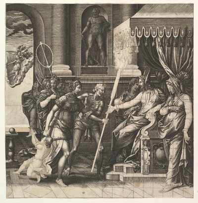 La Calunnia di Apelle da Giorgio Ghisi