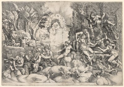 La Morte di Procri da Giorgio Ghisi