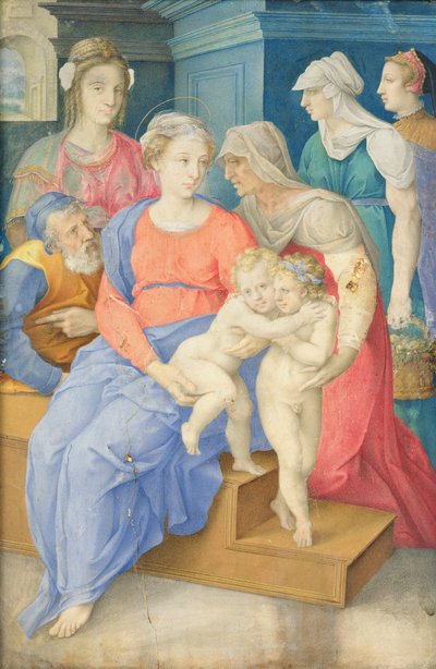La Sacra Famiglia con Sant