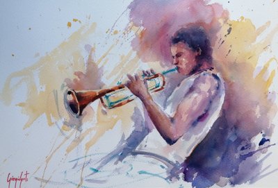 Trombettista jazz da Giorgio Gosti