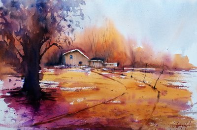 Paesaggio rustico autunnale da Giorgio Gosti