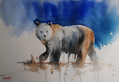 Orso blu Spirit da Giorgio Gosti