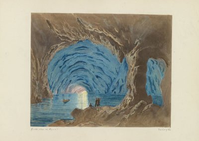 Grotta Azzurra a Capri da Giorgio Sommer (attributed to)