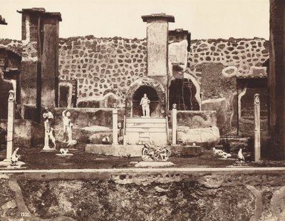 Casa di Marco Lucrezio, Pompei da Giorgio Sommer