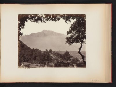 Veduta di Capri dalla terraferma, Italia da Giorgio Sommer