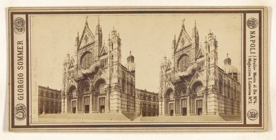 Il Duomo di Siena da Giorgio Sommer