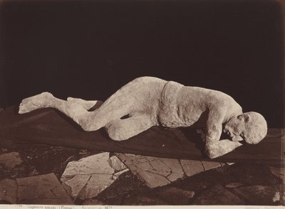 Impronte umane, Pompei da Giorgio Sommer