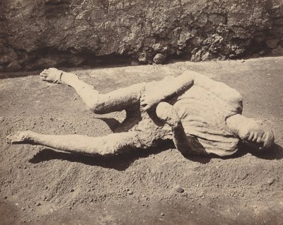 Impronte umane, Pompei da Giorgio Sommer