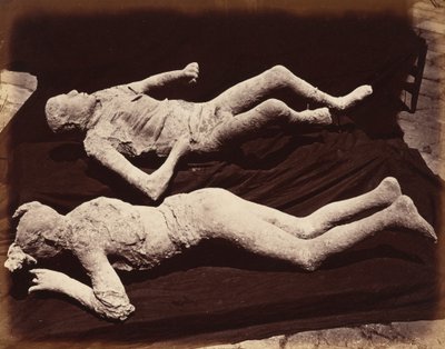 Calchi umani, Pompei, c. 1870 (foto) da Giorgio Sommer