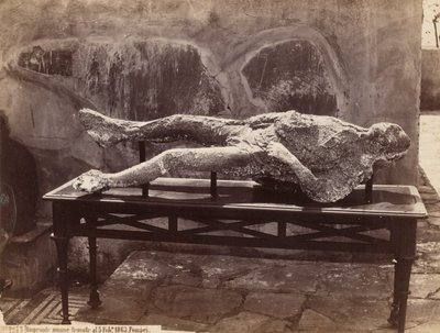 Impronte Umane, Pompei da Giorgio Sommer