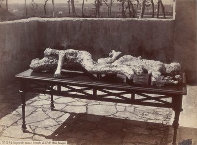 Impronte Umane, Pompei da Giorgio Sommer