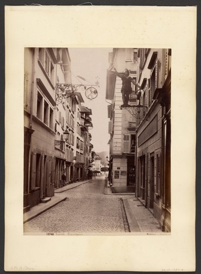 Lucerna, Kappelgasse da Giorgio Sommer