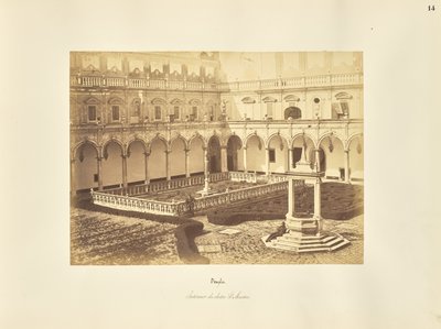 Napoli. Interno del chiostro di San Martino. da Giorgio Sommer