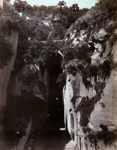 Veduta di Piedigrotta a Napoli da Giorgio Sommer