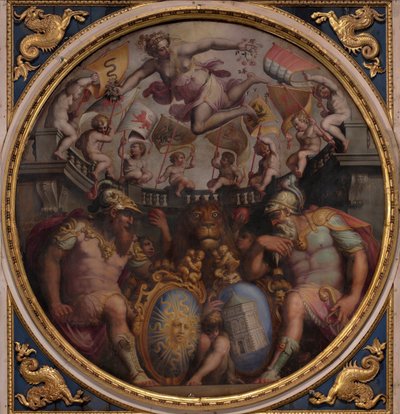 Allegorie dei Quartieri di San Giovanni e Santa Maria Novella da Giorgio Vasari