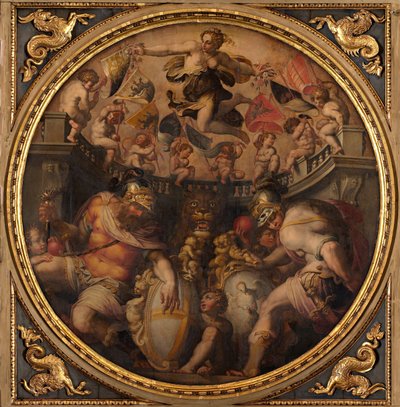 Allegorie dei quartieri di Santo Spirito e Santa Croce, 1563-1565 da Giorgio Vasari