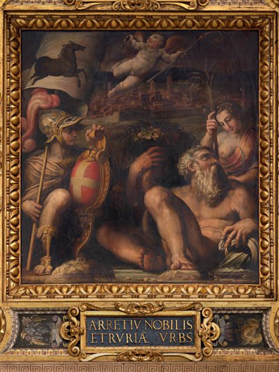 Allegoria di Arezzo da Giorgio Vasari