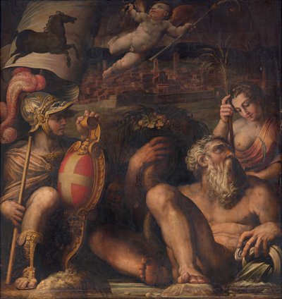 Allegoria di Arezzo, 1563-1565 da Giorgio Vasari