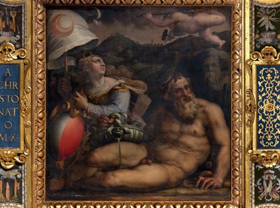 Allegoria di Fiesole da Giorgio Vasari