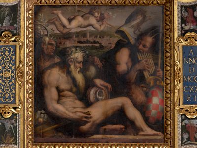 Allegoria di Pistoia da Giorgio Vasari