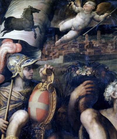 Allegoria della città di Arezzo, Italia da Giorgio Vasari