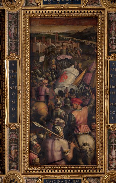 Cattura di Cascina da Giorgio Vasari