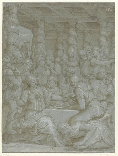 Cristo nella casa di Simone il Fariseo da Giorgio Vasari