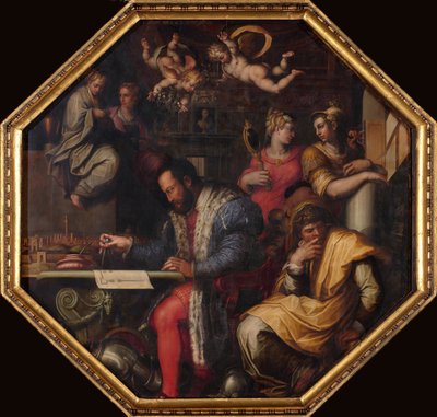 Cosimo Studia la Presa di Siena, 1563-1565 da Giorgio Vasari