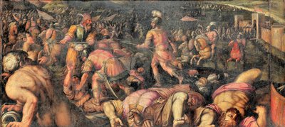 Sconfitta di Radagaiso a Fiesole da Giorgio Vasari