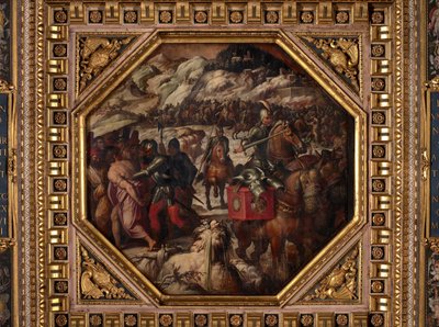 Sconfitta dei Veneziani in Casentino da Giorgio Vasari