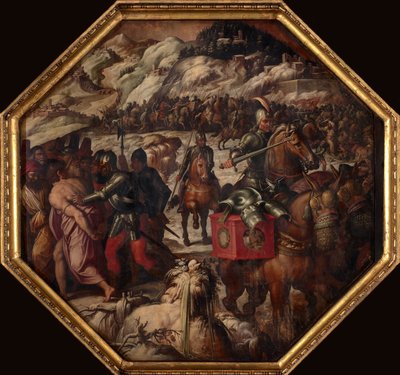 Sconfitta dei Veneziani in Casentino, 1563-1565 da Giorgio Vasari