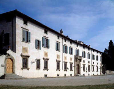 Facciata della Villa Medicea di Castello, circa 1538 da Giorgio Vasari
