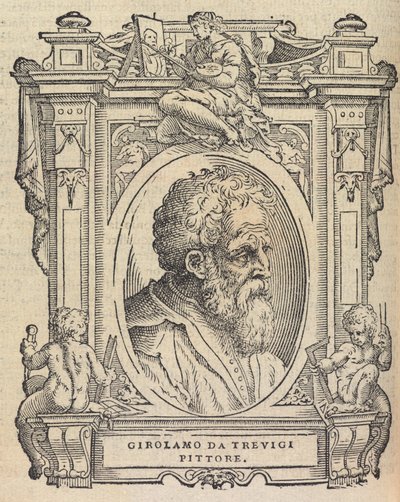 Houghton Typ 525 68.864 - Vasari, Le vite - Girolamo da Trevigi da Giorgio Vasari