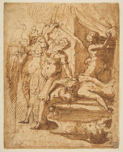 Judith enthauptet Holofernes da Giorgio Vasari