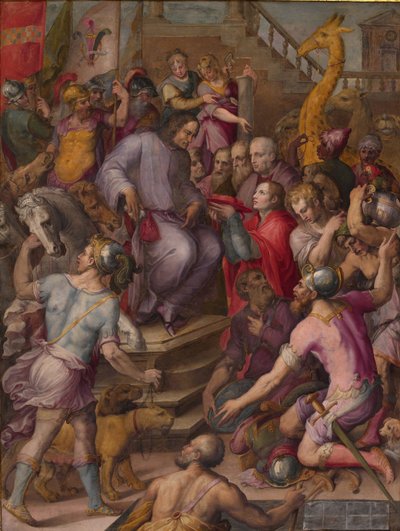 Lorenzo il Magnifico riceve il tributo degli ambasciatori, 1556-1558 da Giorgio Vasari