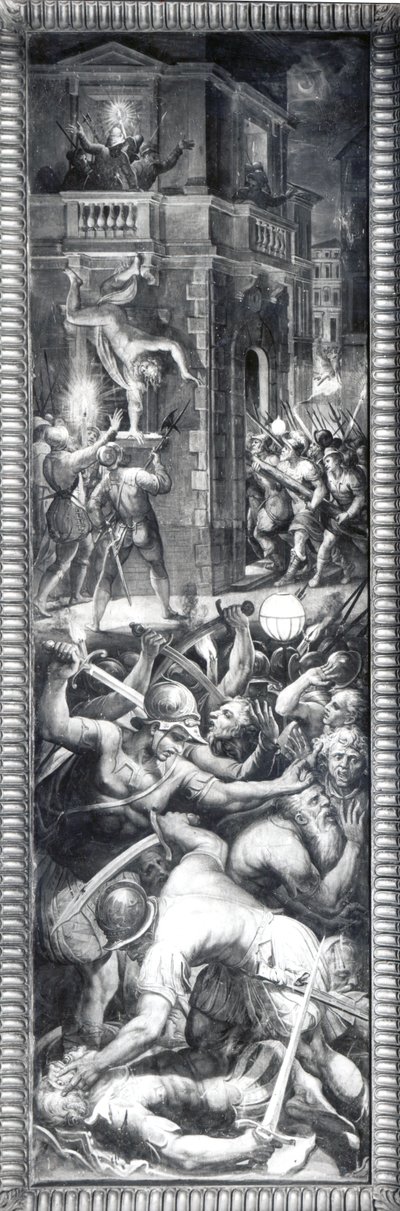 Massacro di Coligny e degli ugonotti, 1573 da Giorgio Vasari