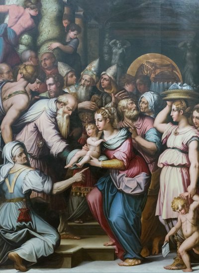 Presentazione di Gesù al tempio da Giorgio Vasari