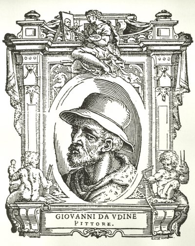 Ritratto di Giovanni da Udine da Giorgio Vasari