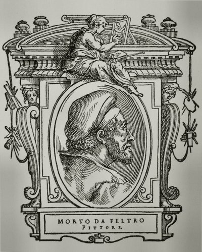 Ritratto di Morto da Feltre da Giorgio Vasari