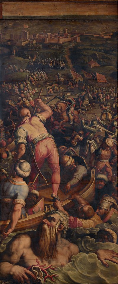 Sconfitta dei Turchi a Piombino da Giorgio Vasari