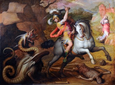 San Giorgio e il Drago da Giorgio Vasari