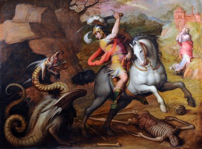 San Giorgio e il drago da Giorgio Vasari