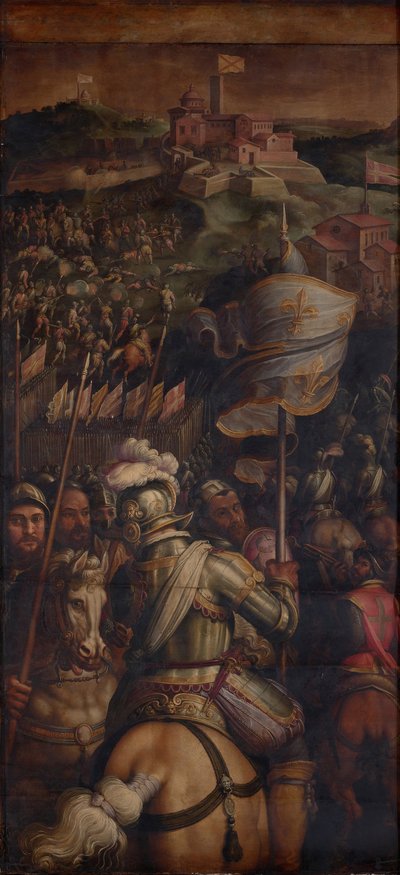La cattura della Fortezza di Monastero, 1563-1565 da Giorgio Vasari