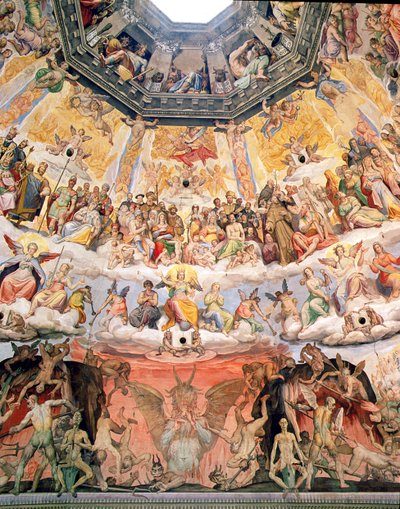 Il Giudizio Universale (dettaglio) da Giorgio Vasari