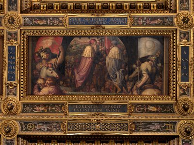 Unione di Firenze e Fiesole da Giorgio Vasari