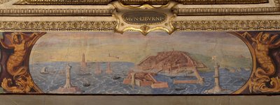 Veduta di Livorno da Giorgio Vasari