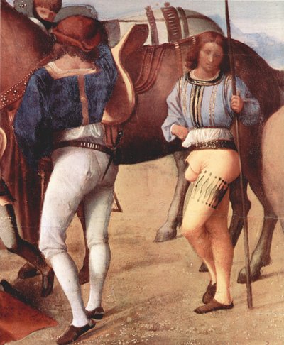 Italian: Adorazione dei Magi Adoration of the Magi da Giorgione