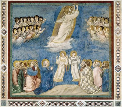 Ascensione di Cristo, (dettaglio) da Giotto (c.1266 1337)