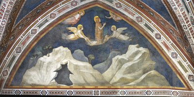 Cappella della Maddalena, parete orientale: Scene della vita della Maddalena, 